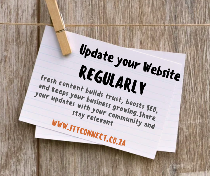 Remember to Update your WebStore